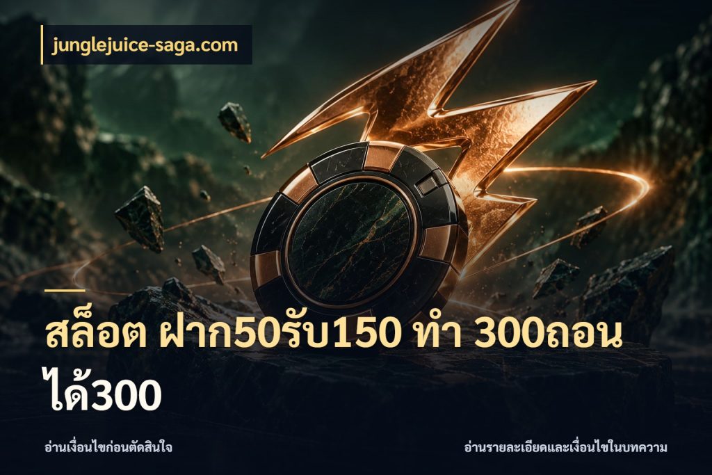 สล็อต ฝาก50รับ150 ทํา 300ถอนได้300