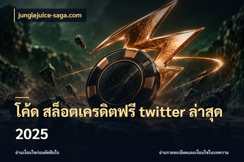 โค้ด สล็อตเครดิตฟรี twitter ล่าสุด 2025