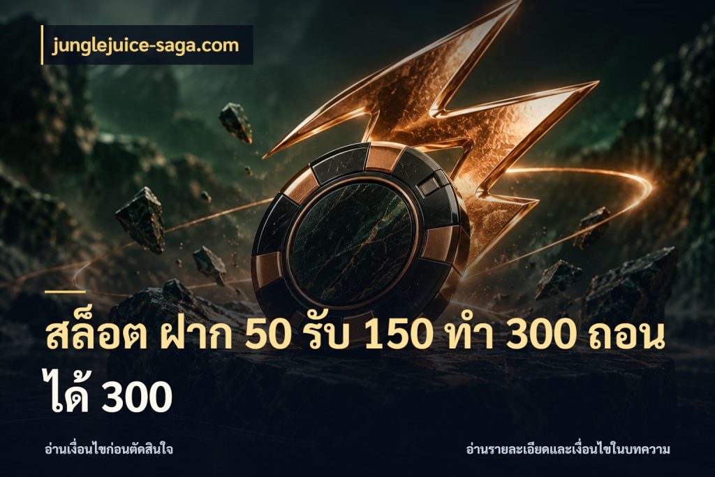 สล็อต ฝาก 50 รับ 150 ทํา 300 ถอนได้ 300