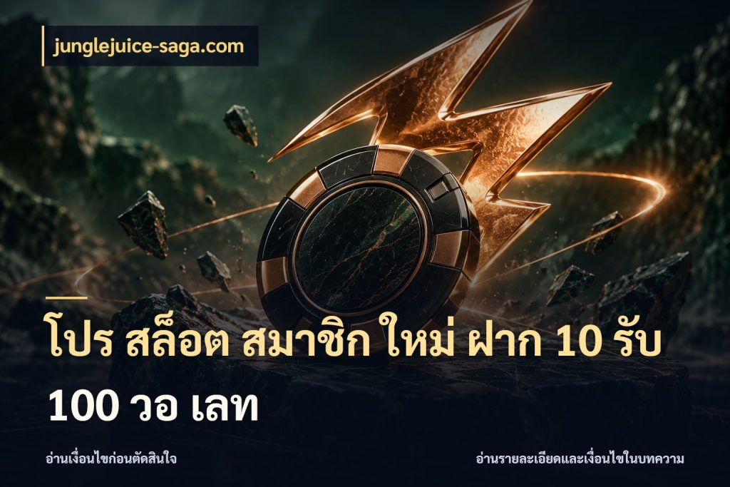 โปร สล็อต สมาชิก ใหม่ ฝาก 10 รับ 100 วอ เลท