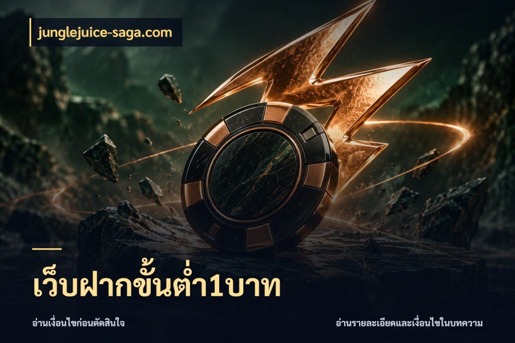 เว็บฝากขั้นต่ำ1บาท