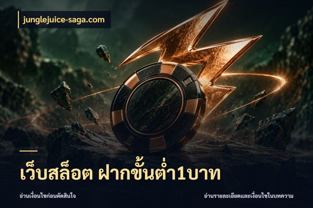 เว็บสล็อต ฝากขั้นต่ำ1บาท