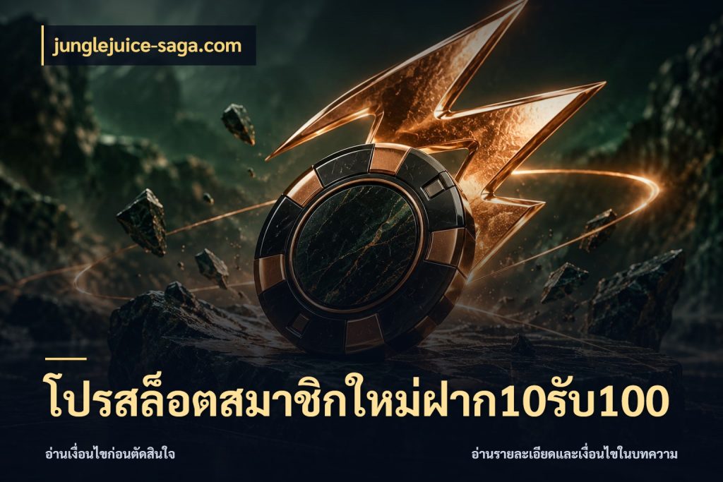 โปรสล็อตสมาชิกใหม่ฝาก10รับ100