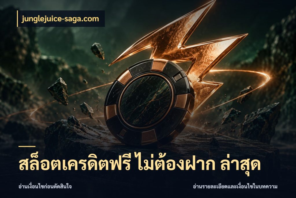 สล็อตเครดิตฟรี ไม่ต้องฝาก ล่าสุด