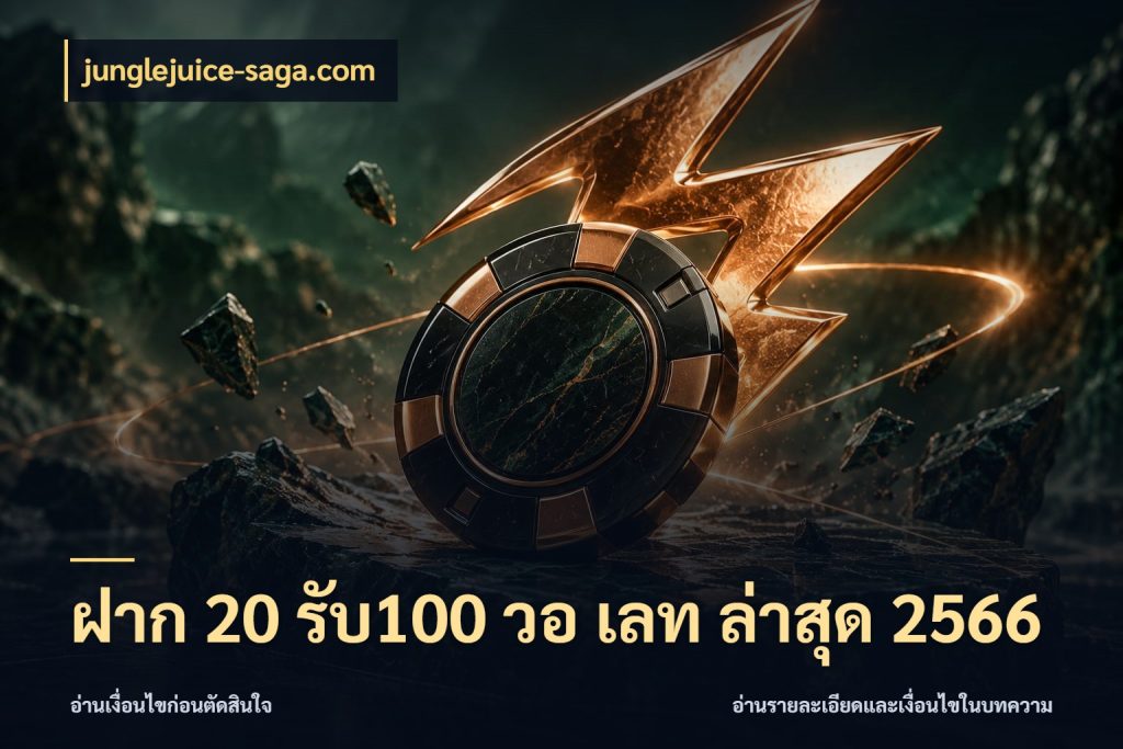 ฝาก 20 รับ100 วอ เลท ล่าสุด 2566