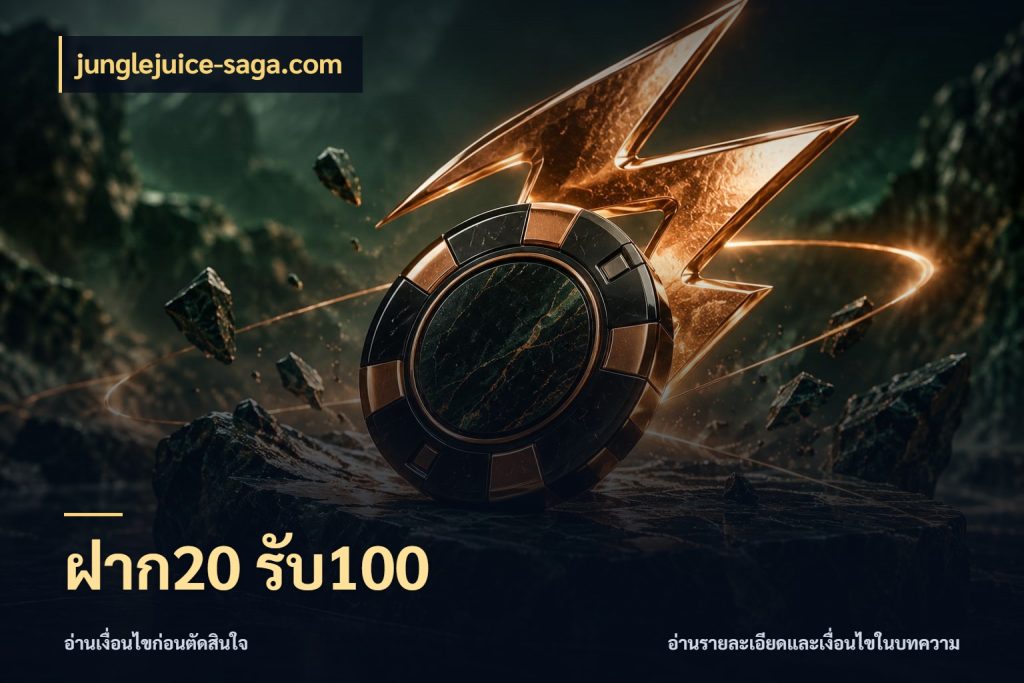 ฝาก20 รับ100