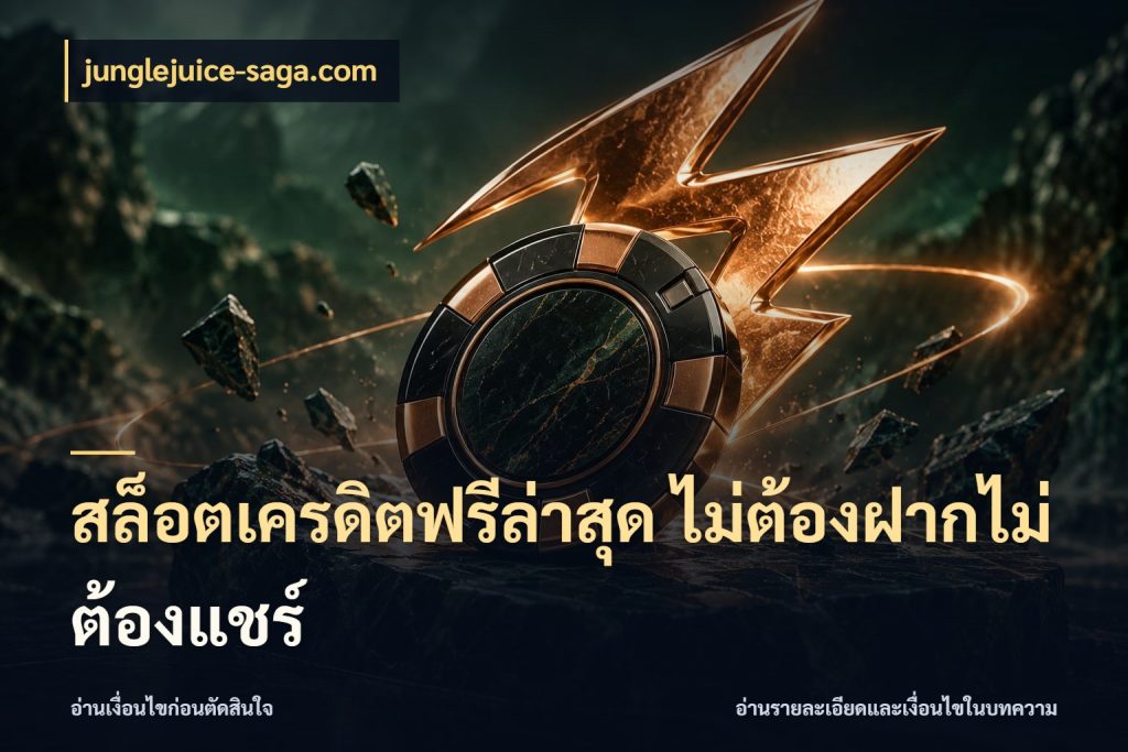 สล็อตเครดิตฟรีล่าสุด ไม่ต้องฝากไม่ต้องแชร์