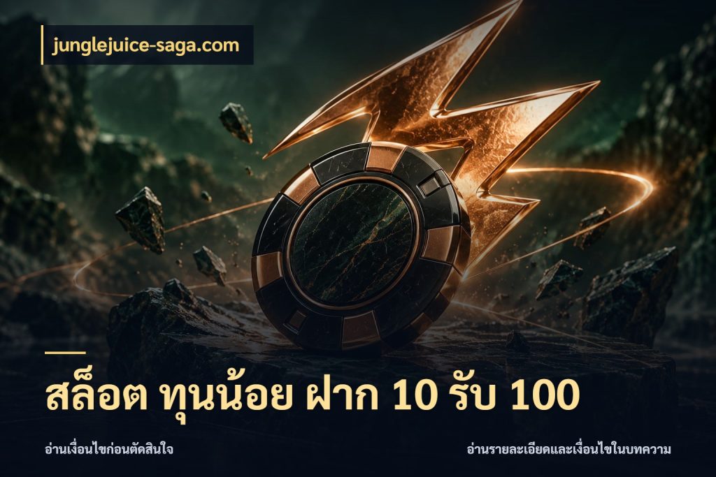 สล็อต ทุนน้อย ฝาก 10 รับ 100