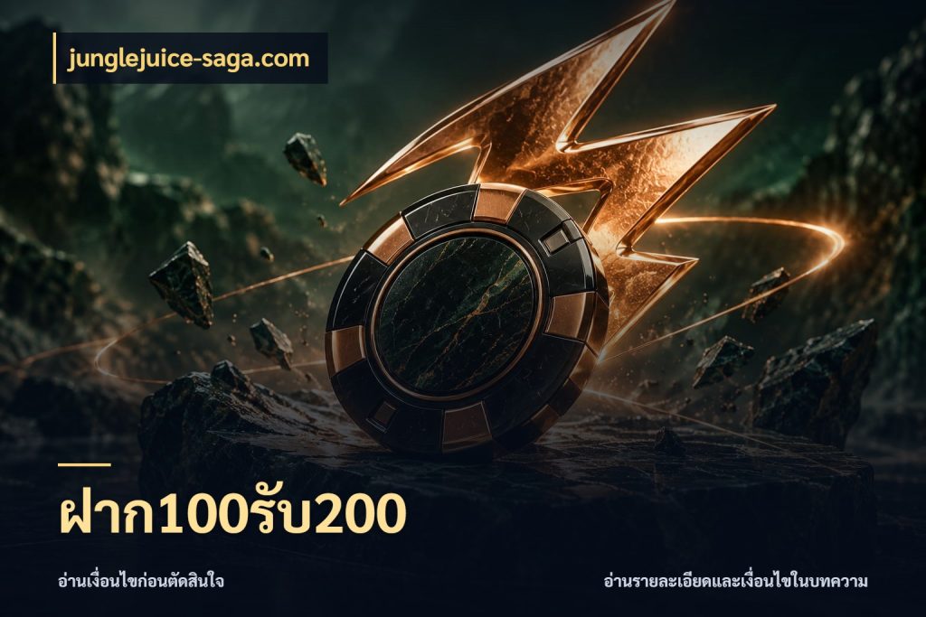 ฝาก100รับ200