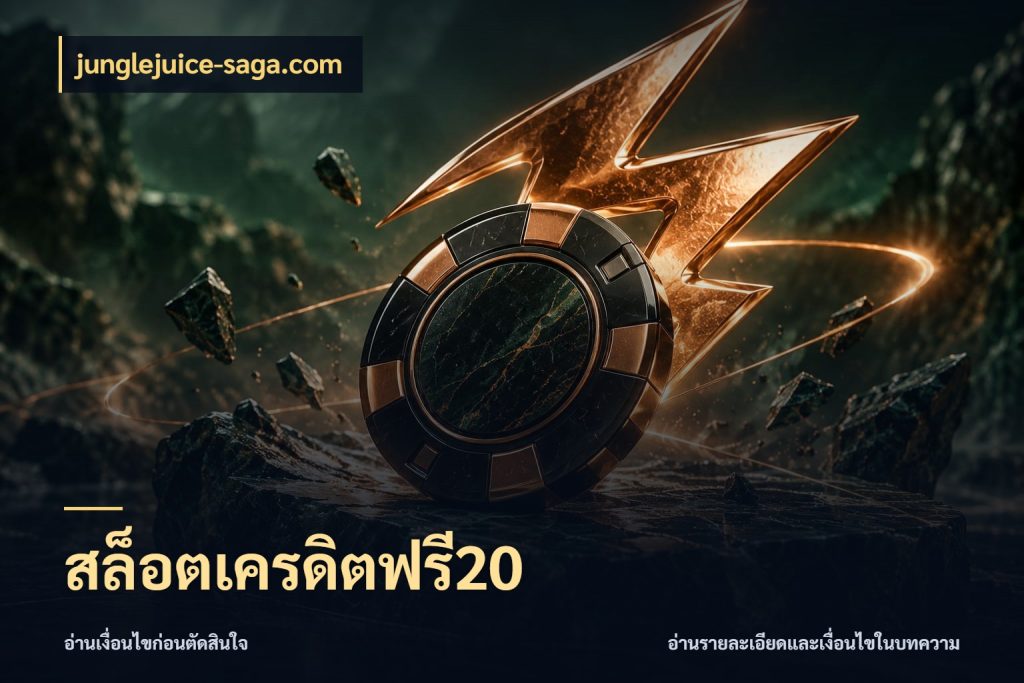 สล็อตเครดิตฟรี20