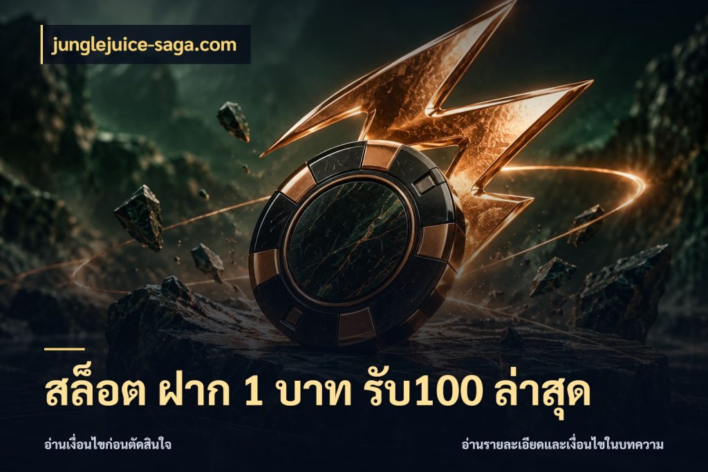 สล็อต ฝาก 1 บาท รับ100 ล่าสุด