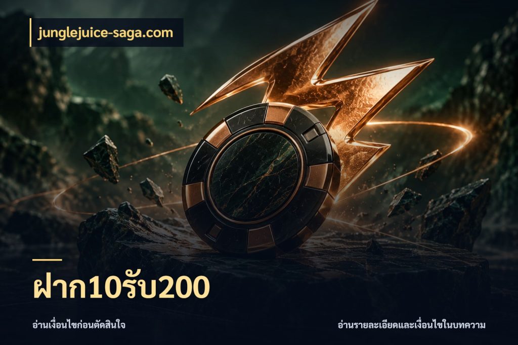 ฝาก10รับ200