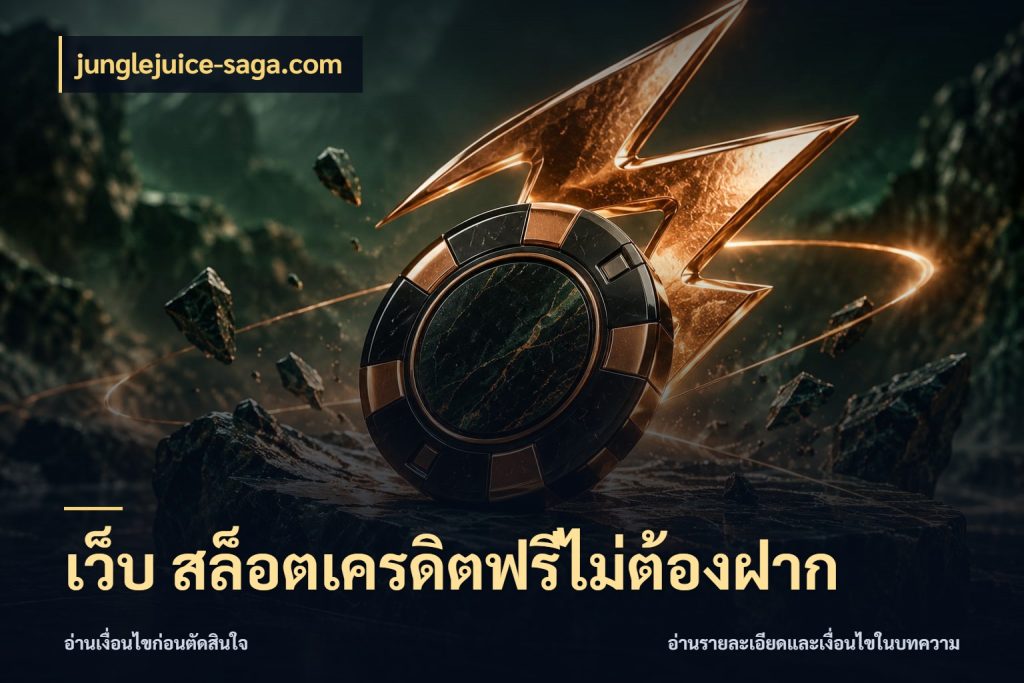 เว็บ สล็อตเครดิตฟรีไม่ต้องฝาก