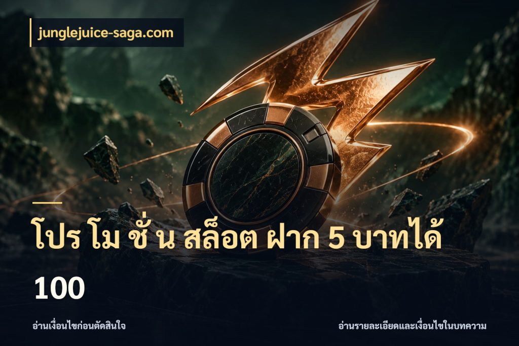โปร โม ชั่ น สล็อต ฝาก 5 บาทได้ 100
