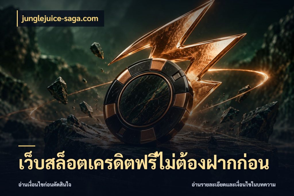 เว็บสล็อตเครดิตฟรีไม่ต้องฝากก่อน