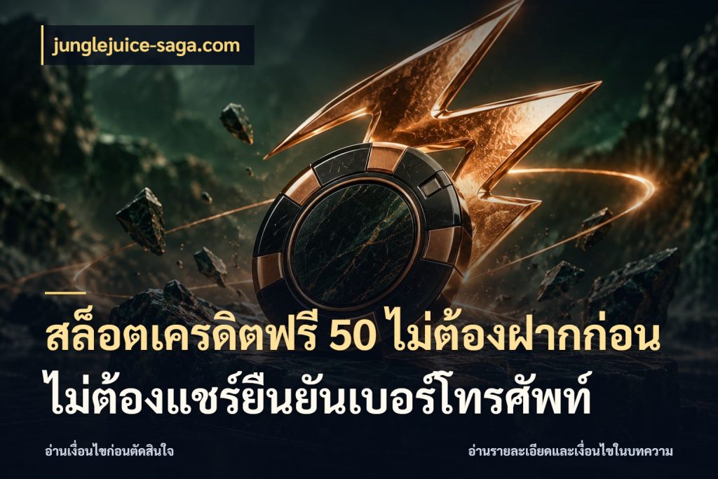 สล็อตเครดิตฟรี 50 ไม่ต้องฝากก่อนไม่ต้องแชร์ยืนยันเบอร์โทรศัพท์