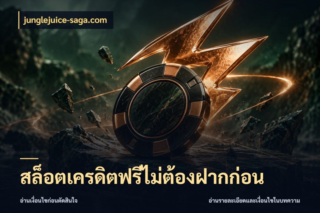 สล็อตเครดิตฟรีไม่ต้องฝากก่อน