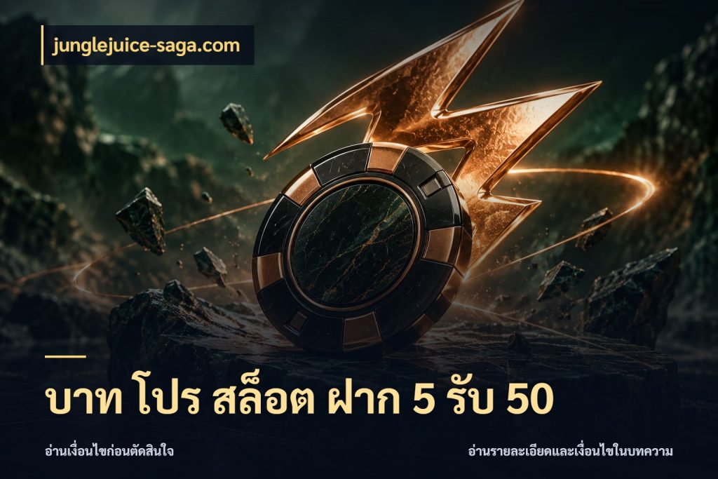 บาท โปร สล็อต ฝาก 5 รับ 50