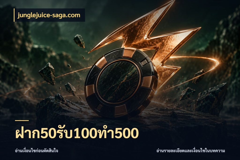 ฝาก50รับ100ทํา500