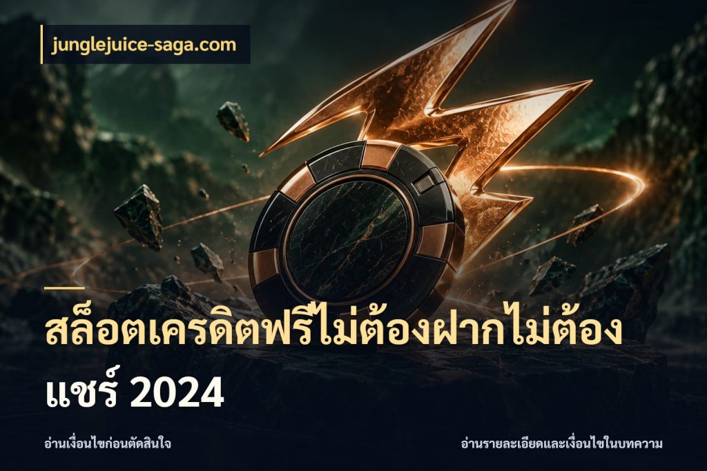 สล็อตเครดิตฟรีไม่ต้องฝากไม่ต้องแชร์ 2024