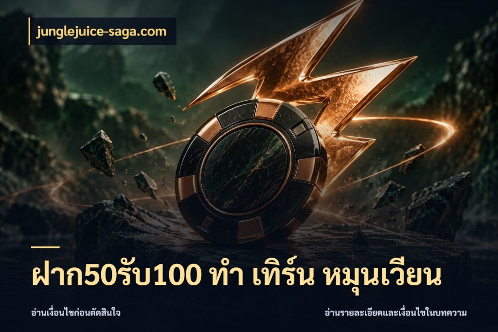 ฝาก50รับ100 ทํา เทิร์น หมุนเวียน